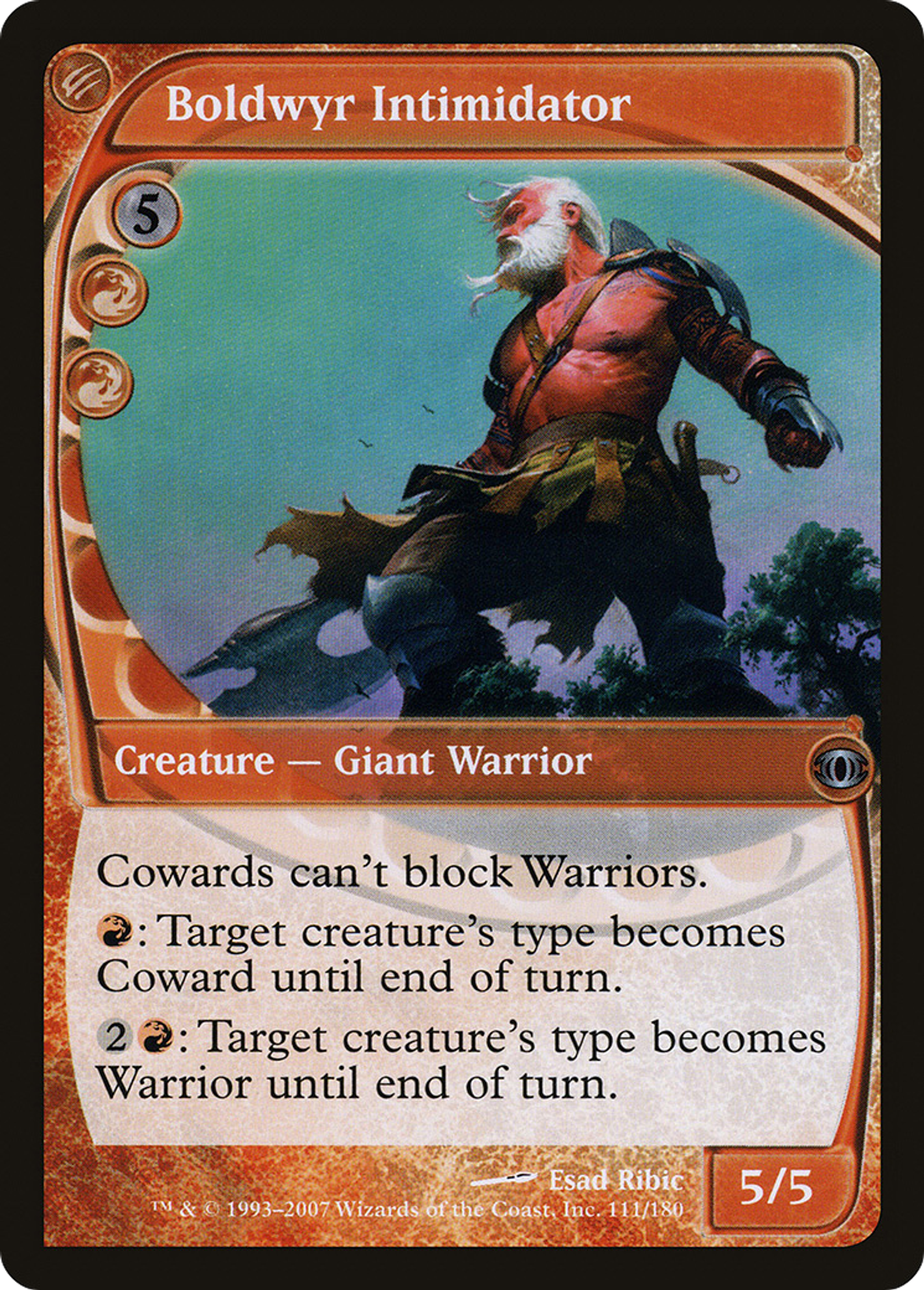 Intimidateur boldwyrien — Future Sight — Magic: The Gathering