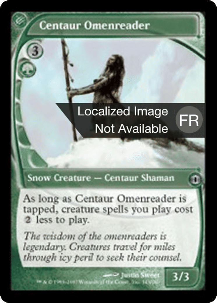 Déchiffre-augure centaure — Future Sight — Magic: The Gathering