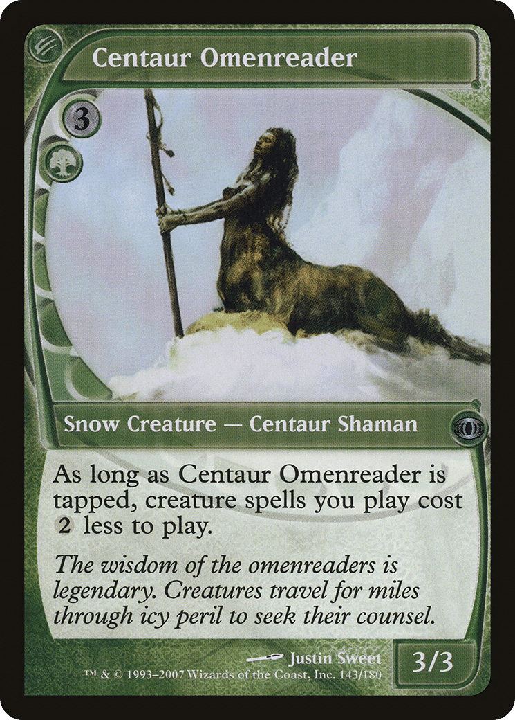 Centaur Omenreader — Future Sight — Magic: The Gathering