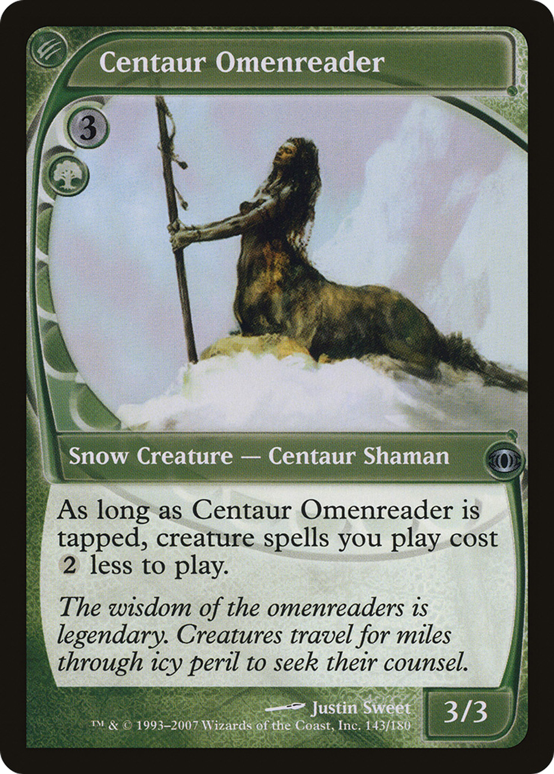 Déchiffre-augure centaure — Future Sight — Magic: The Gathering