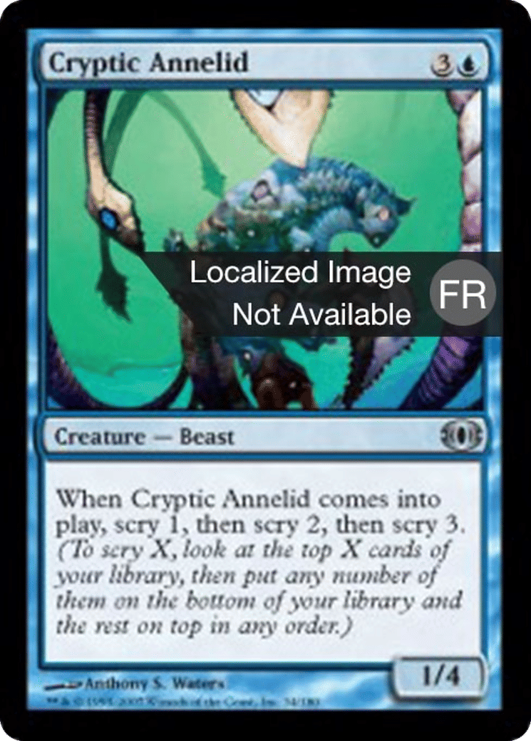 Annélide cryptique — Future Sight — Magic: The Gathering