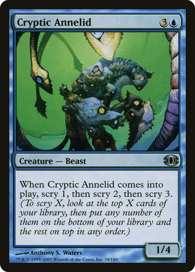 Cryptic Annelid — Future Sight — Magic: The Gathering