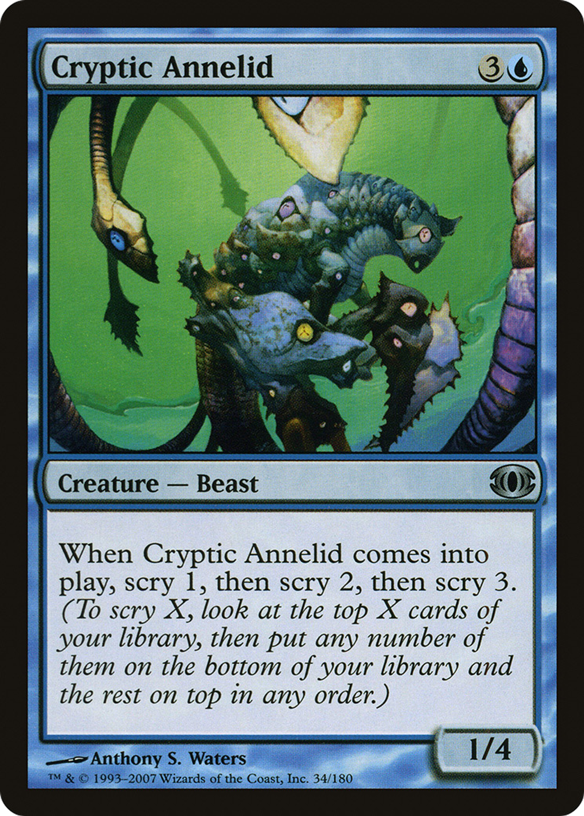 Annélide cryptique — Future Sight — Magic: The Gathering