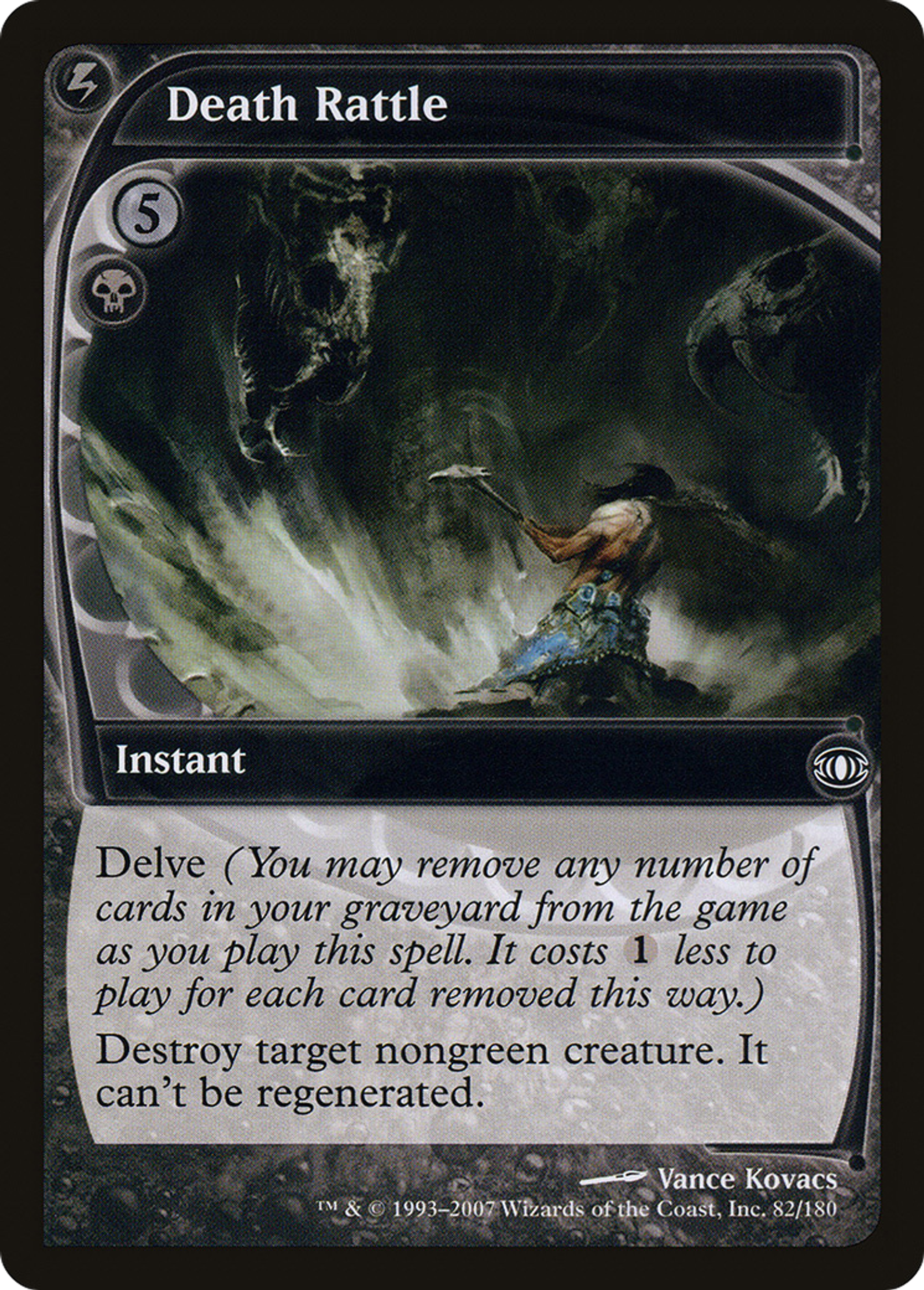 Death Rattle — Future Sight — Magic: The Gathering
