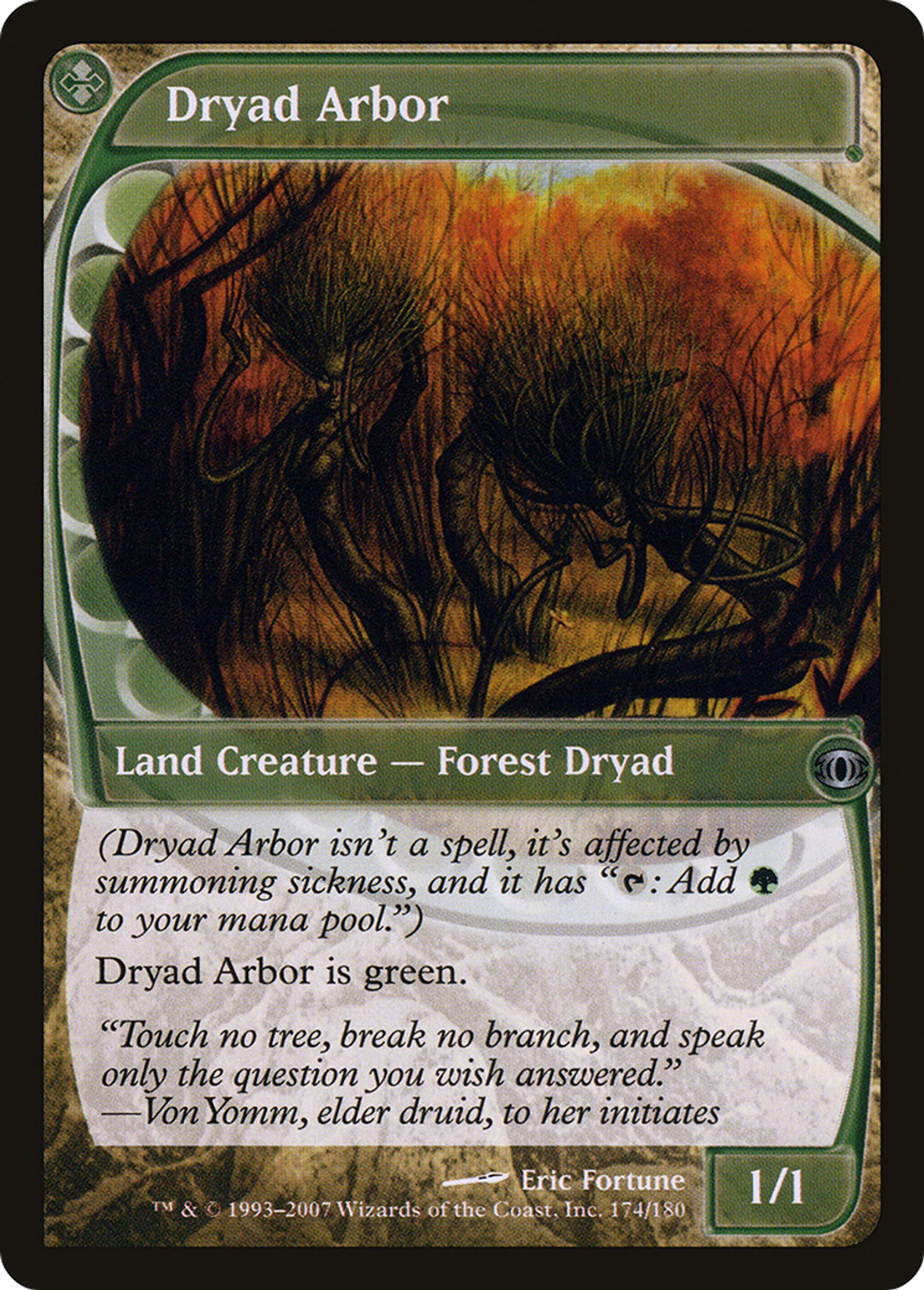 Charmille dryade — Future Sight — Magic: The Gathering