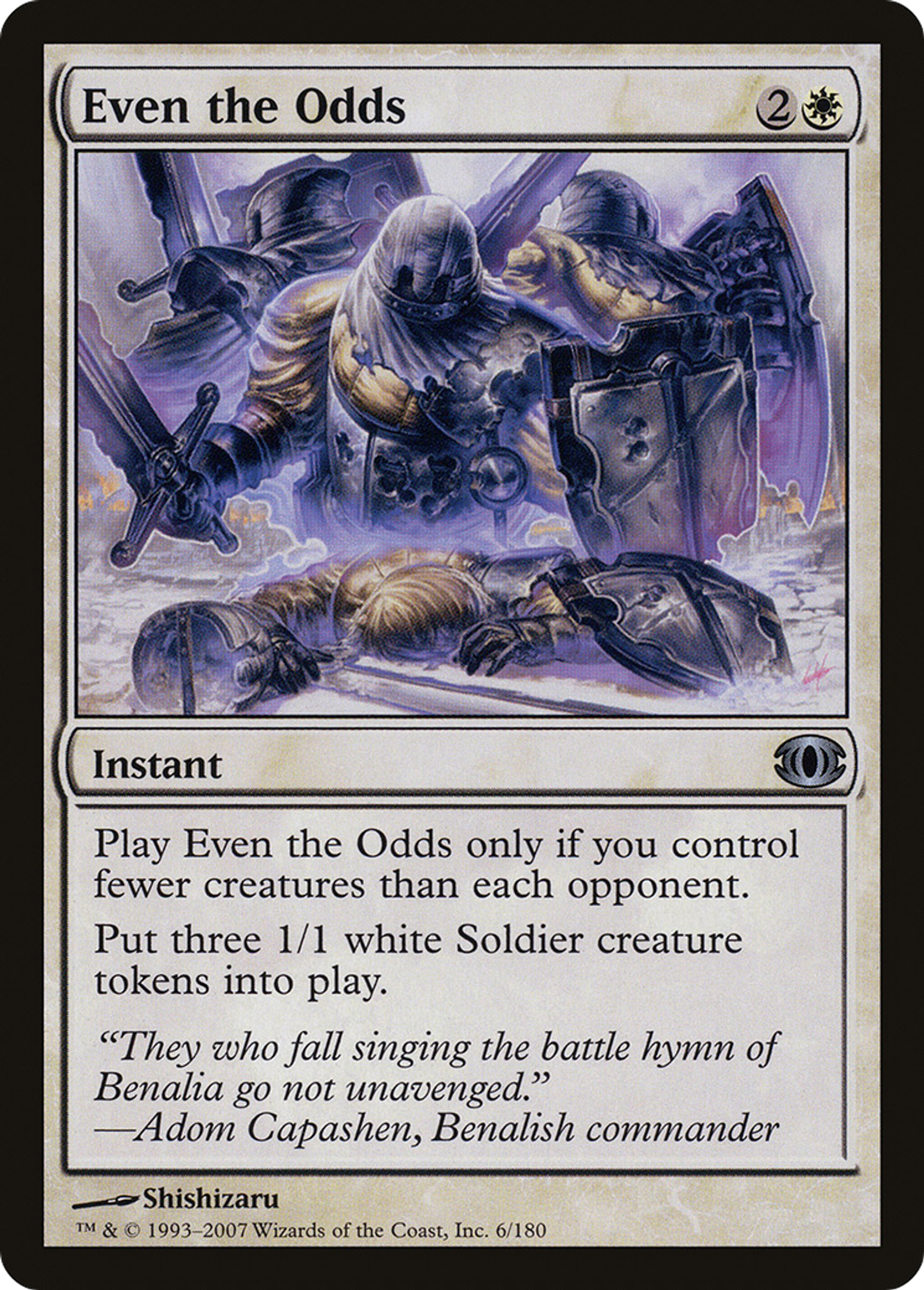 Even the Odds — Future Sight — Magic: The Gathering