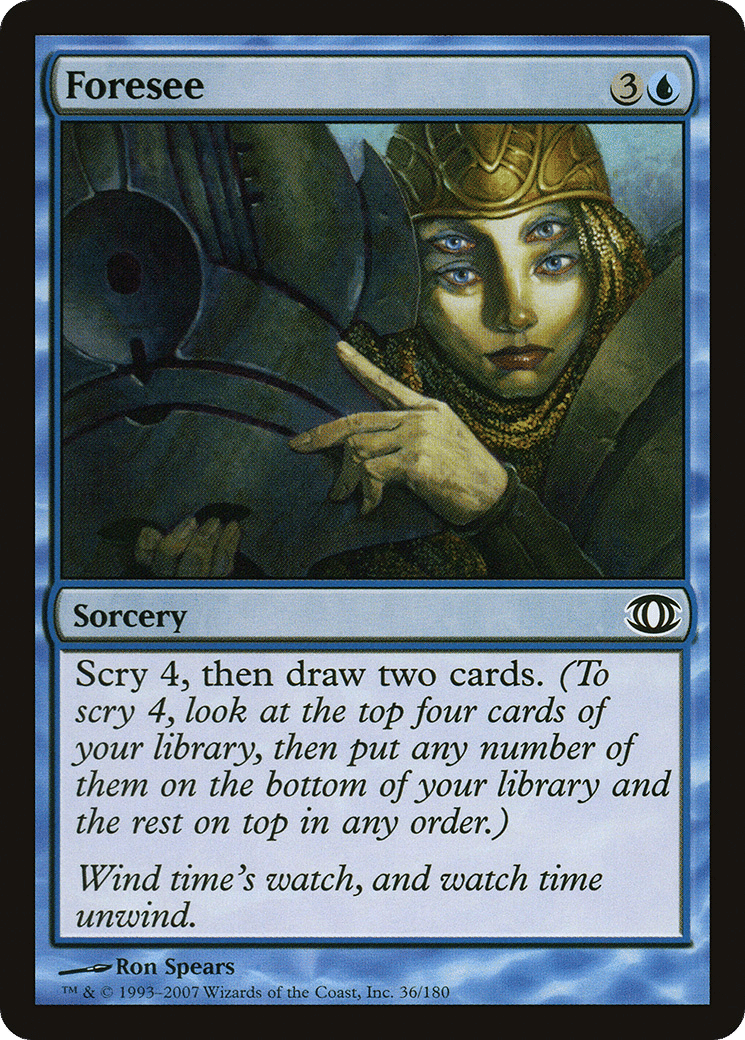 Foresee — Future Sight — Magic: The Gathering
