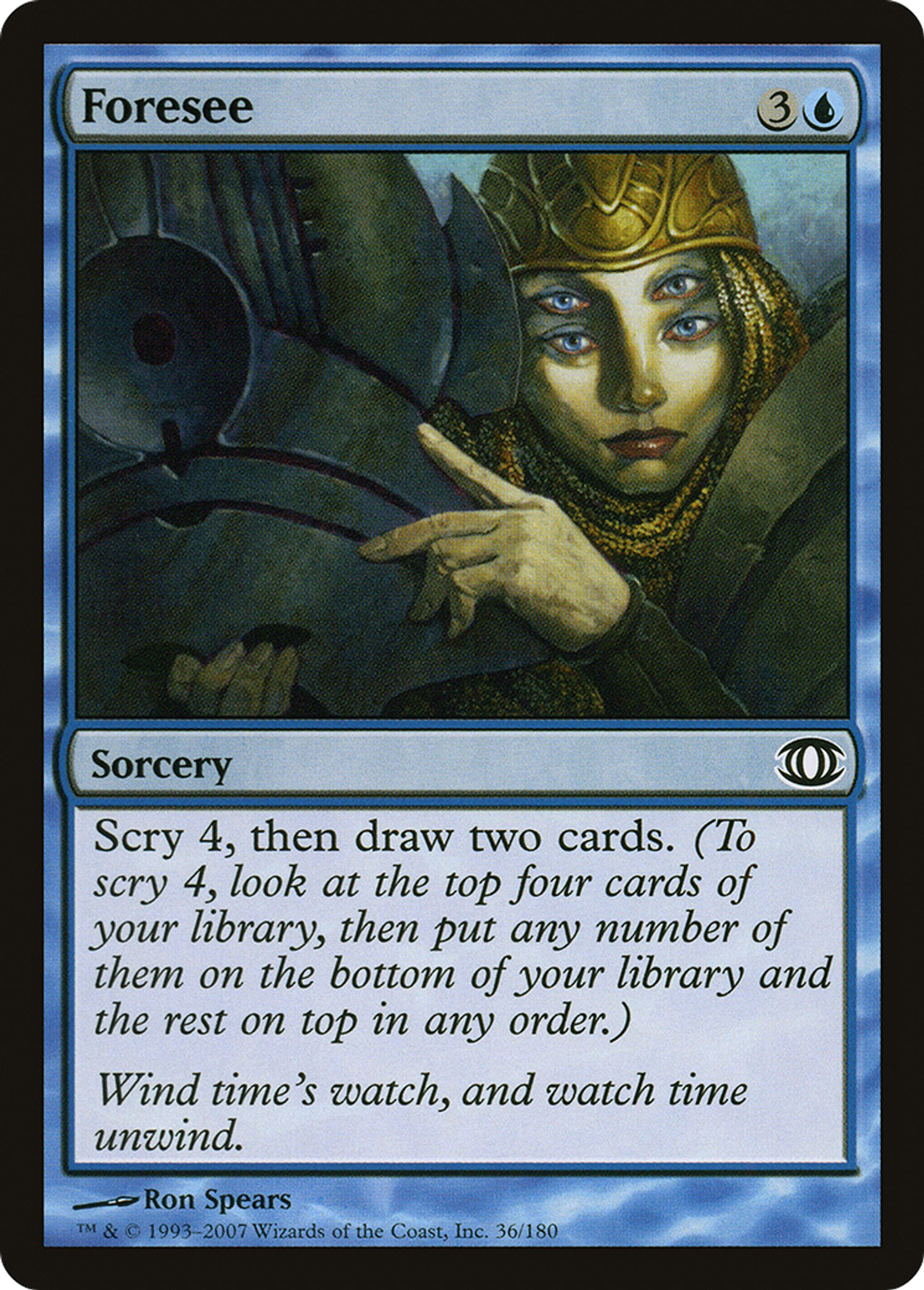 Foresee — Future Sight — Magic: The Gathering