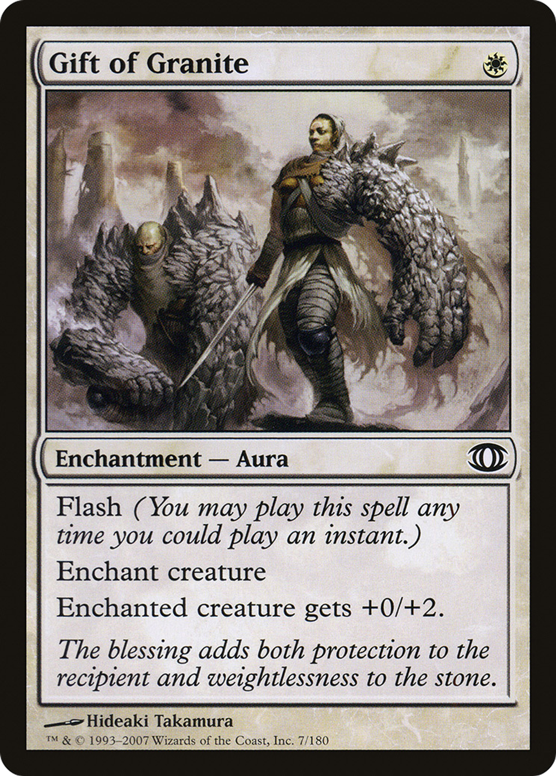 Gift of Granite — Future Sight — Magic: The Gathering