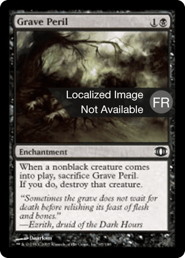 Péril de la tombe — Future Sight — Magic: The Gathering