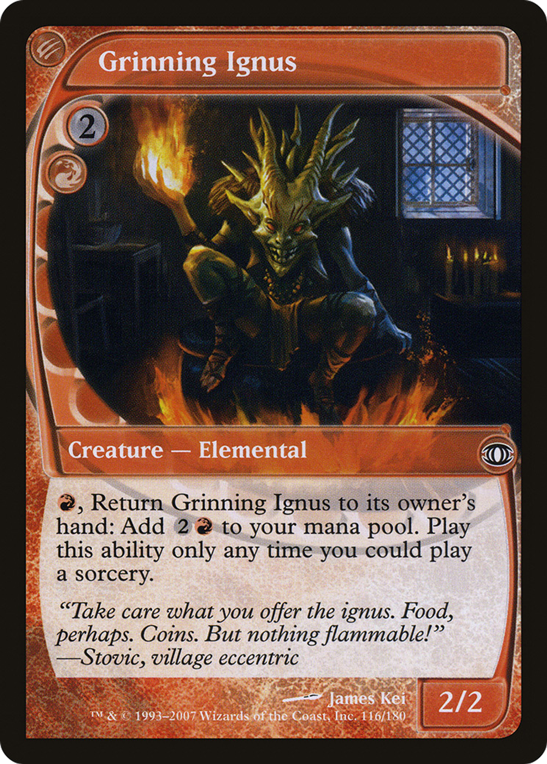 Grinning Ignus — Future Sight — Magic: The Gathering