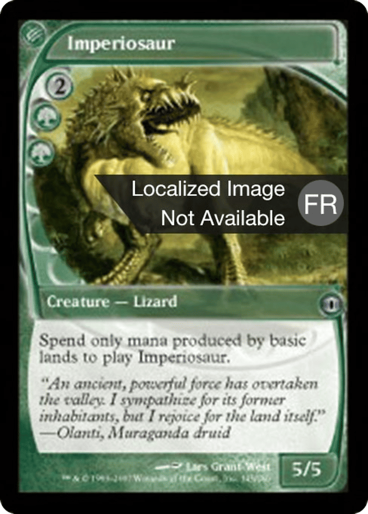 Impériosaure — Future Sight — Magic: The Gathering