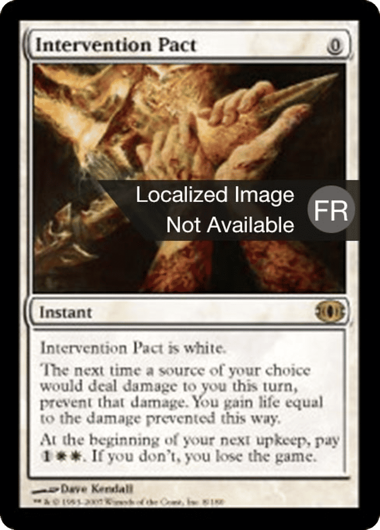 Pacte d'intervention — Future Sight — Magic: The Gathering