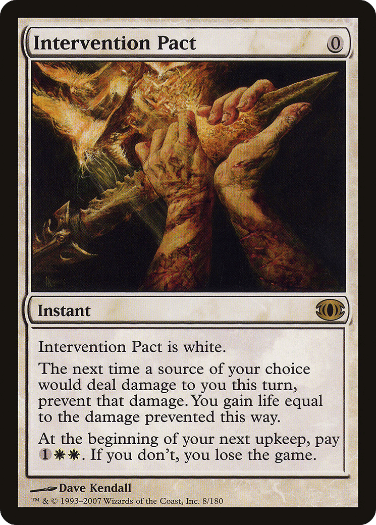 Intervention Pact — Future Sight — Magic: The Gathering