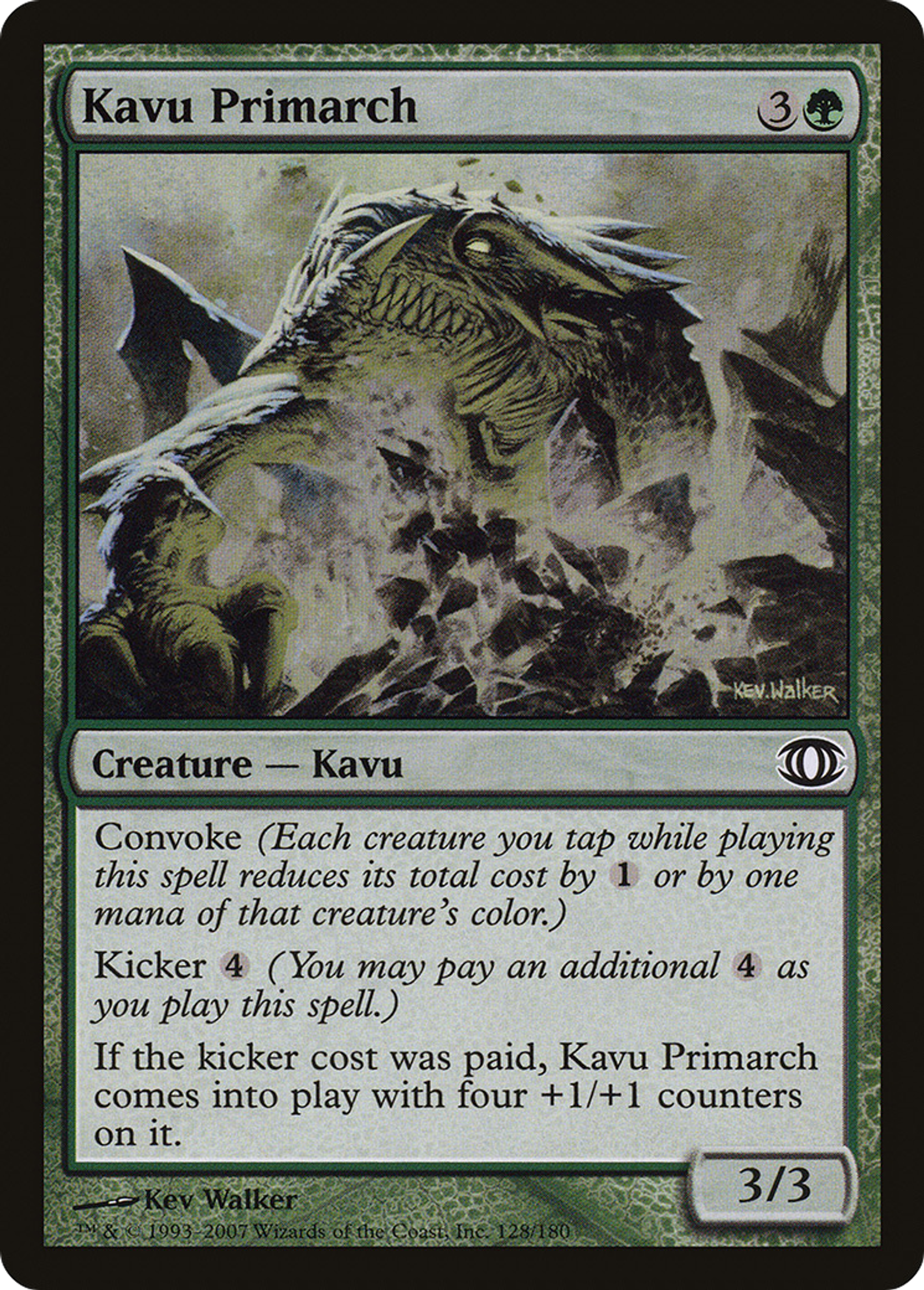 Kavu Primarch — Future Sight — Magic: The Gathering