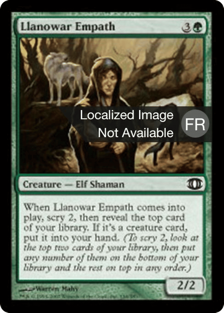 Empathe de Llanowar — Future Sight — Magic: The Gathering