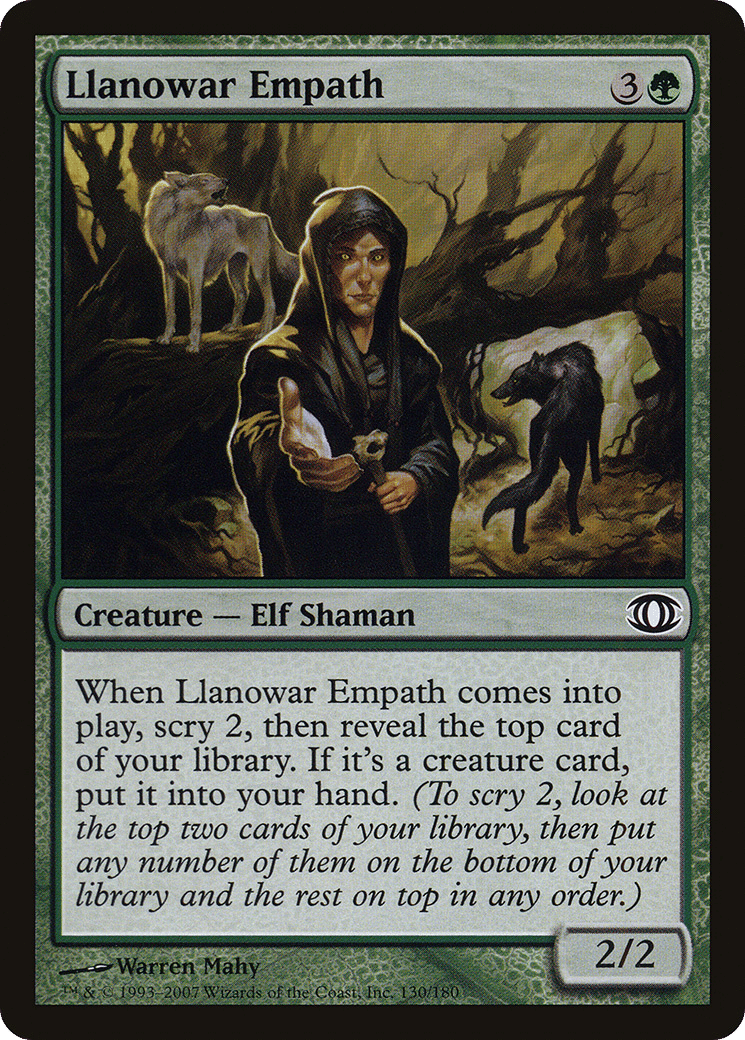 Llanowar Empath — Future Sight — Magic: The Gathering