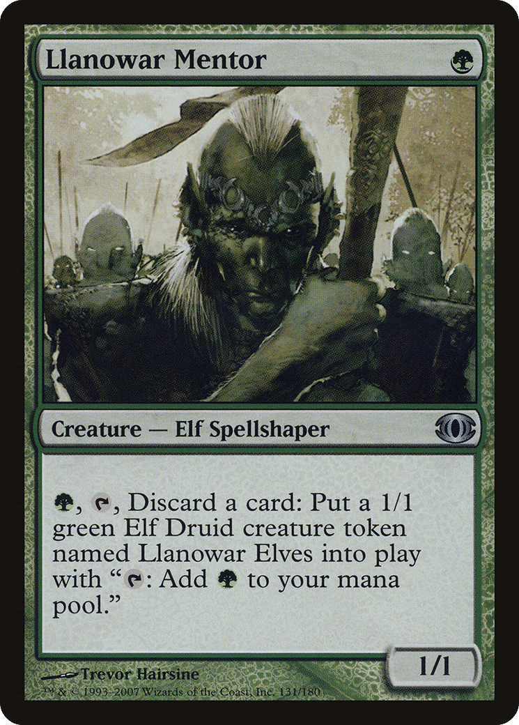 Llanowar Mentor — Future Sight — Magic: The Gathering