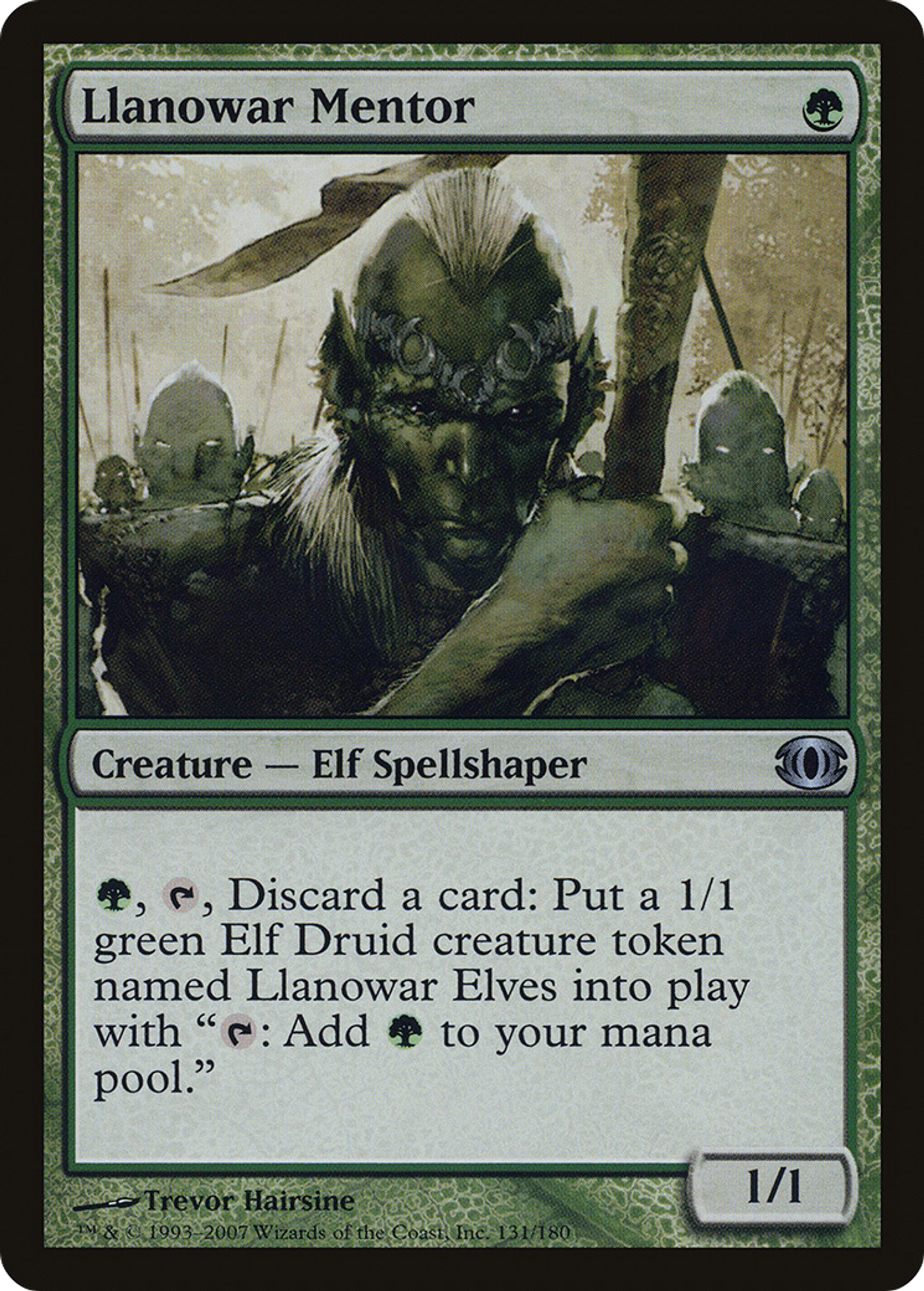 Mentor de Llanowar — Future Sight — Magic: The Gathering