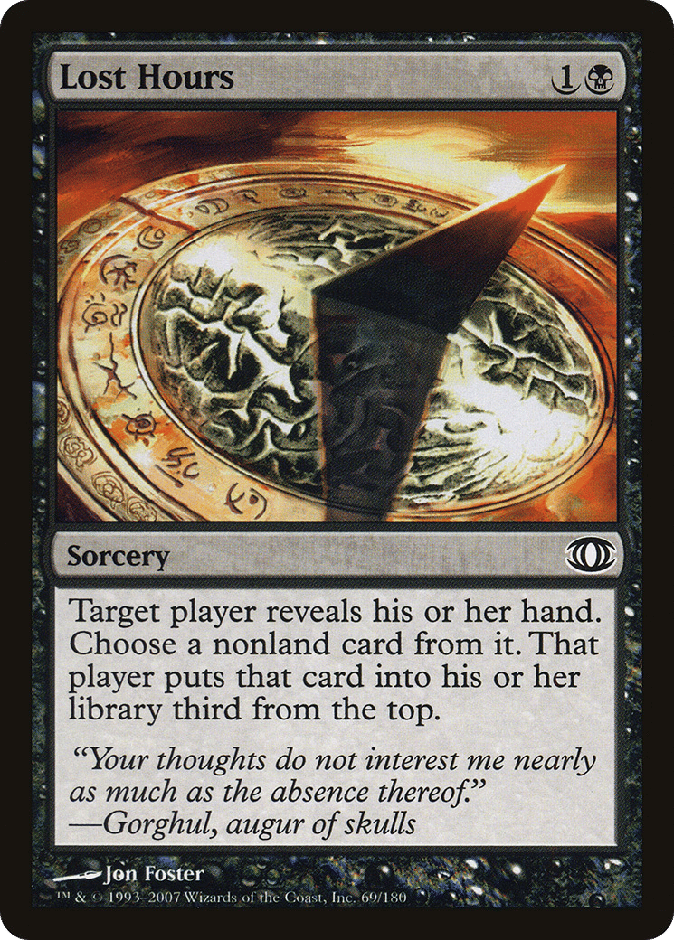 Lost Hours — Future Sight — Magic: The Gathering