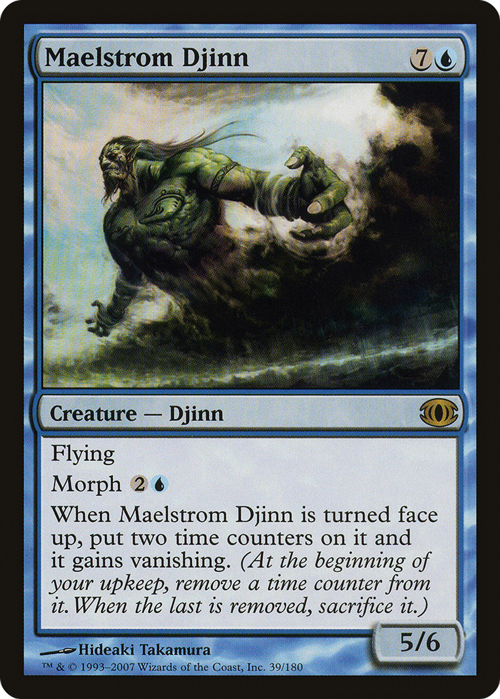 Djinn du maelstrom — Future Sight — Magic: The Gathering