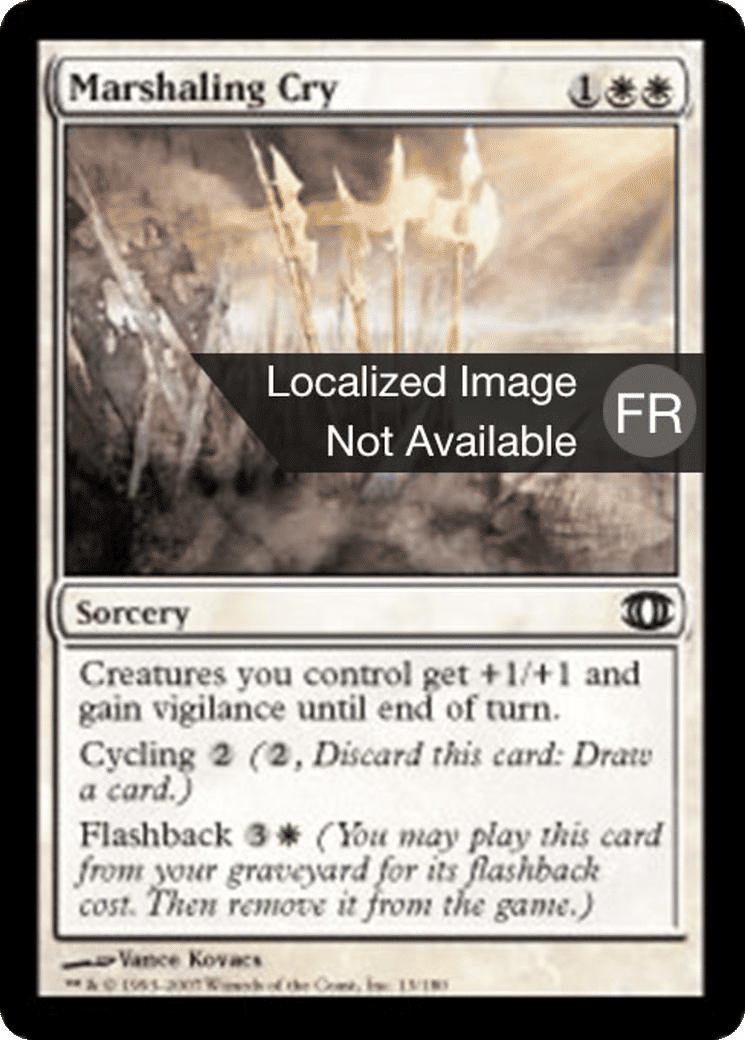 Cri d'appel à l'ordre — Future Sight — Magic: The Gathering