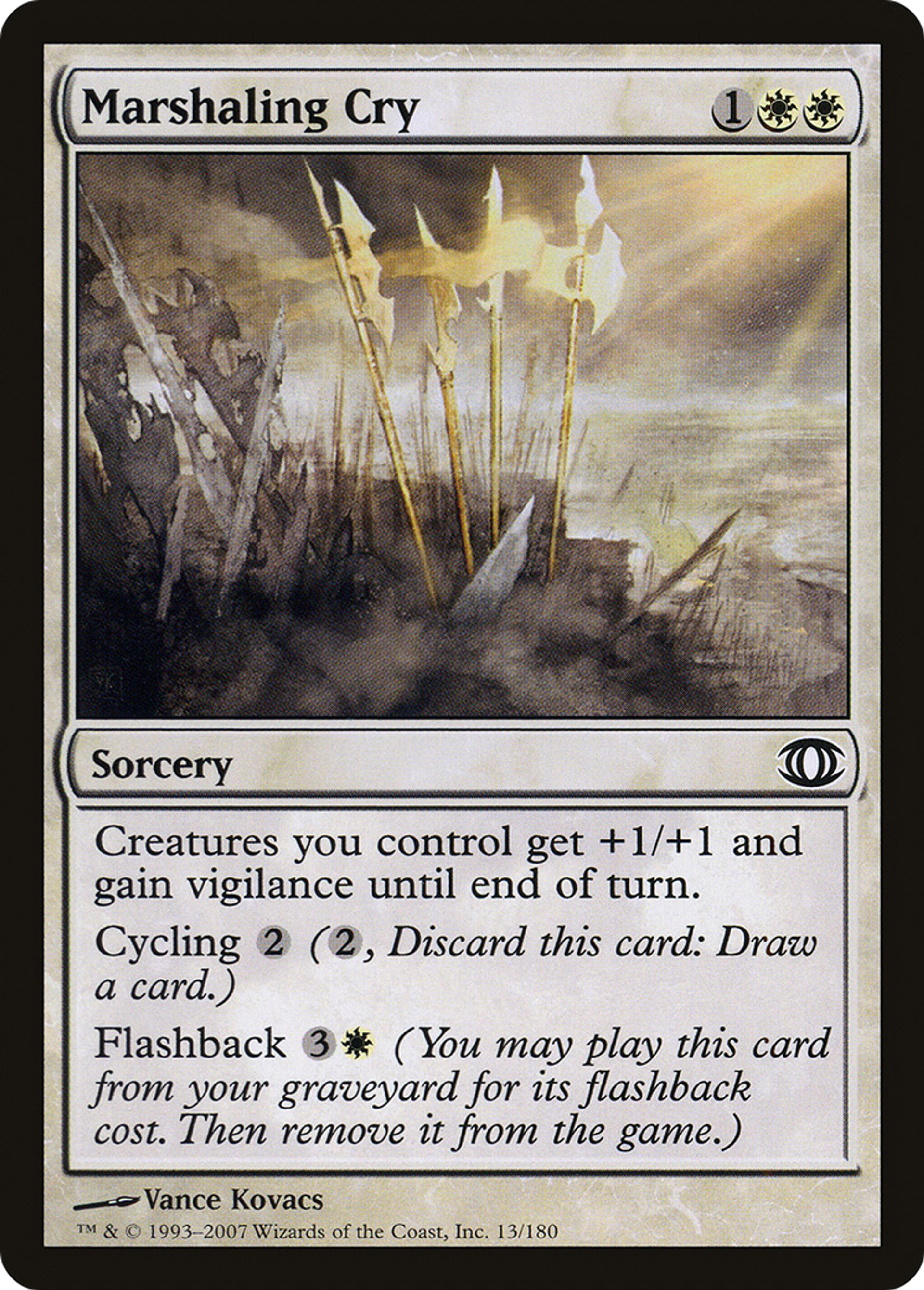 Marshaling Cry — Future Sight — Magic: The Gathering