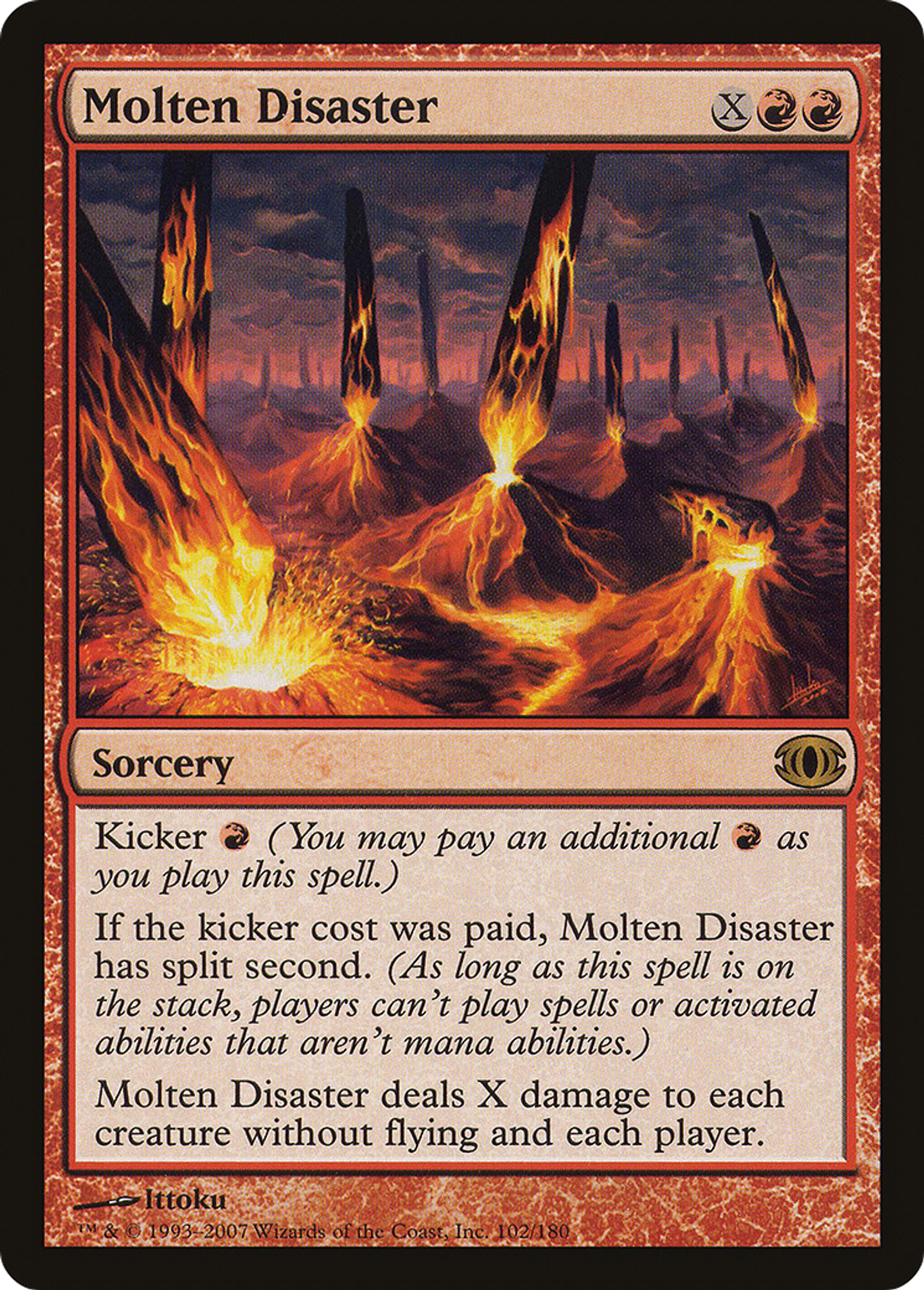 Désastre en fusion — Future Sight — Magic: The Gathering