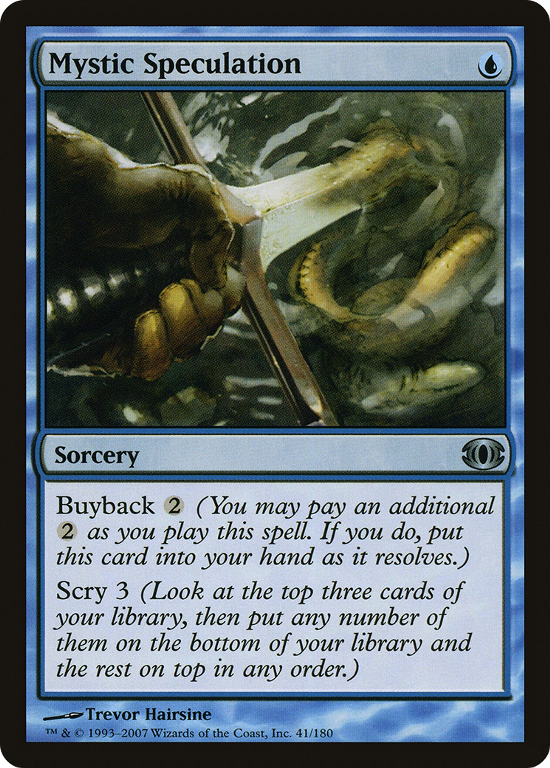 Mystic Speculation — Future Sight — Magic: The Gathering