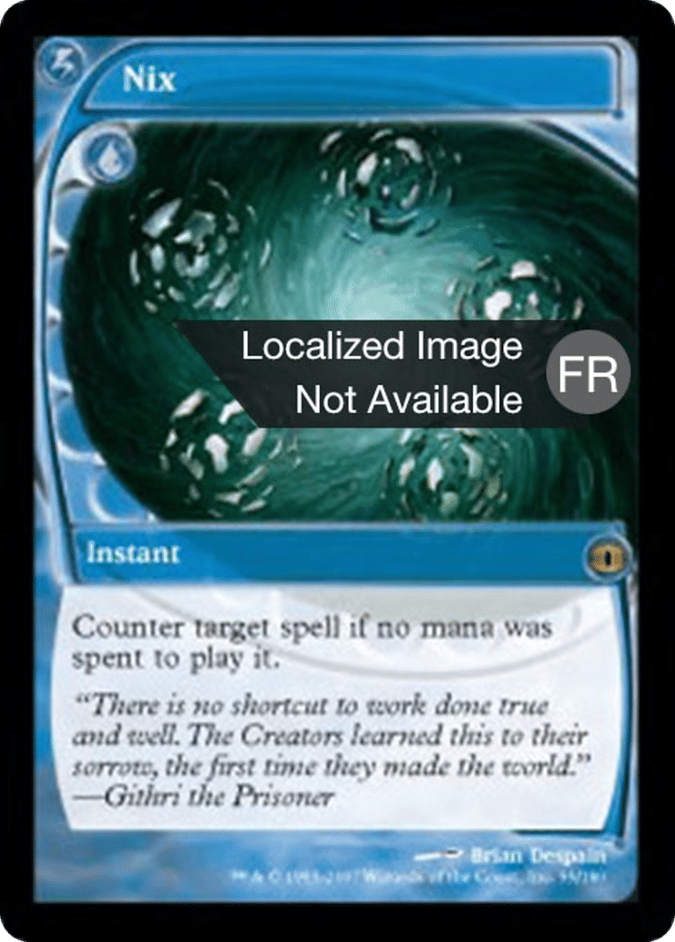Rien — Future Sight — Magic: The Gathering