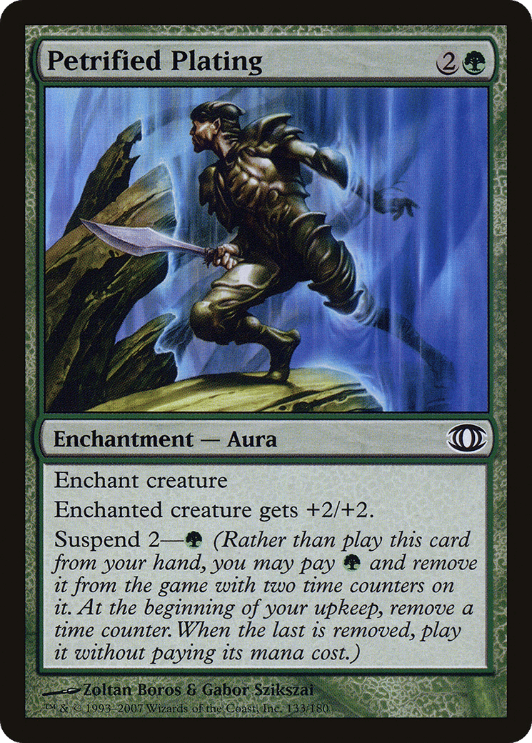 Petrified Plating — Future Sight — Magic: The Gathering