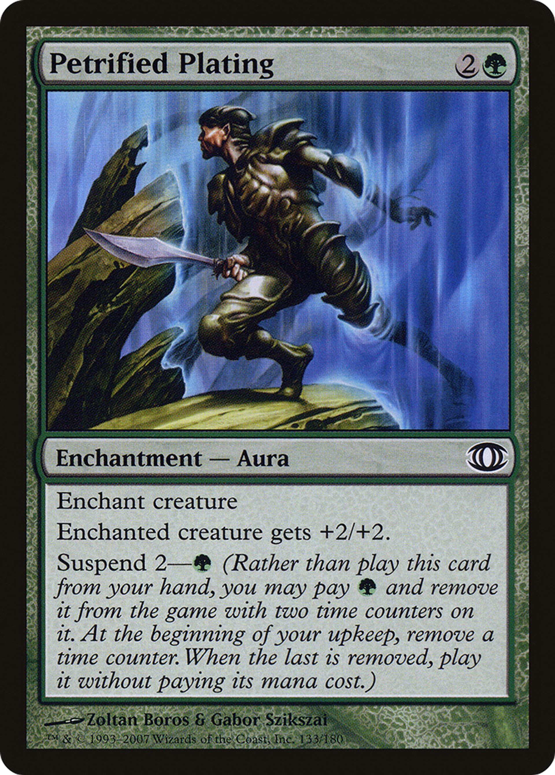Petrified Plating — Future Sight — Magic: The Gathering
