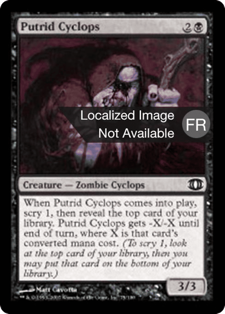 Cyclope putride — Future Sight — Magic: The Gathering