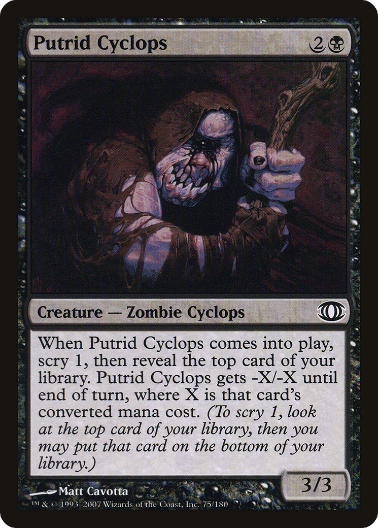 Cyclope putride — Future Sight — Magic: The Gathering