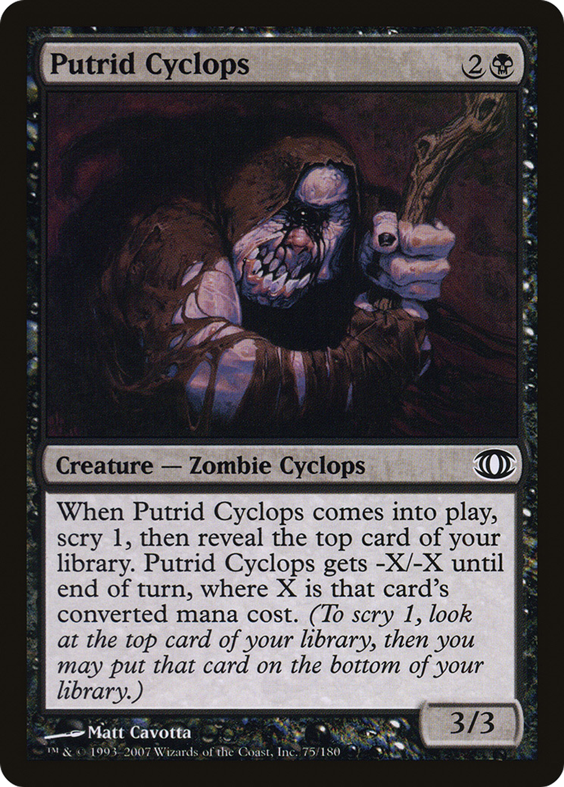 Putrid Cyclops — Future Sight — Magic: The Gathering