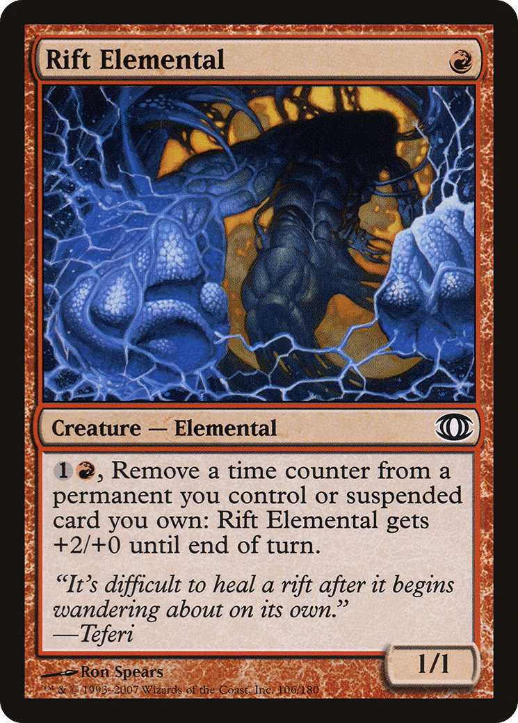 Rift Elemental — Future Sight — Magic: The Gathering