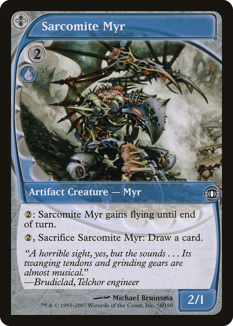 Sarcomite Myr — Future Sight — Magic: The Gathering
