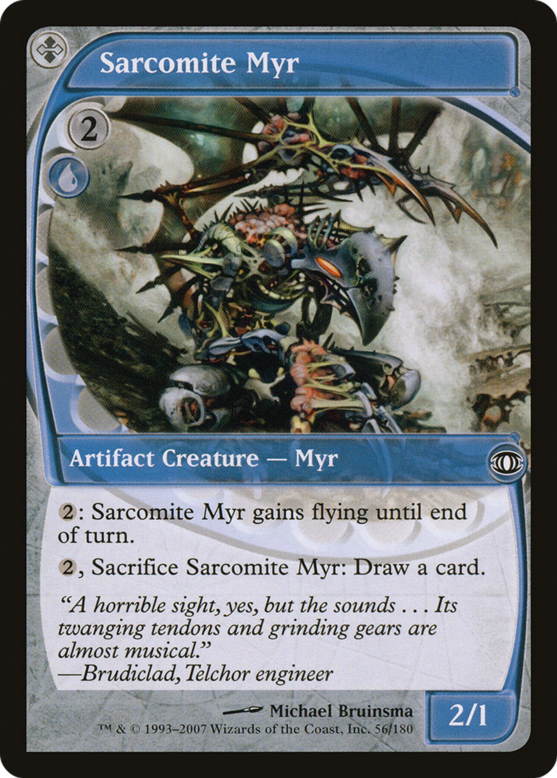 Sarcomite Myr — Future Sight — Magic: The Gathering