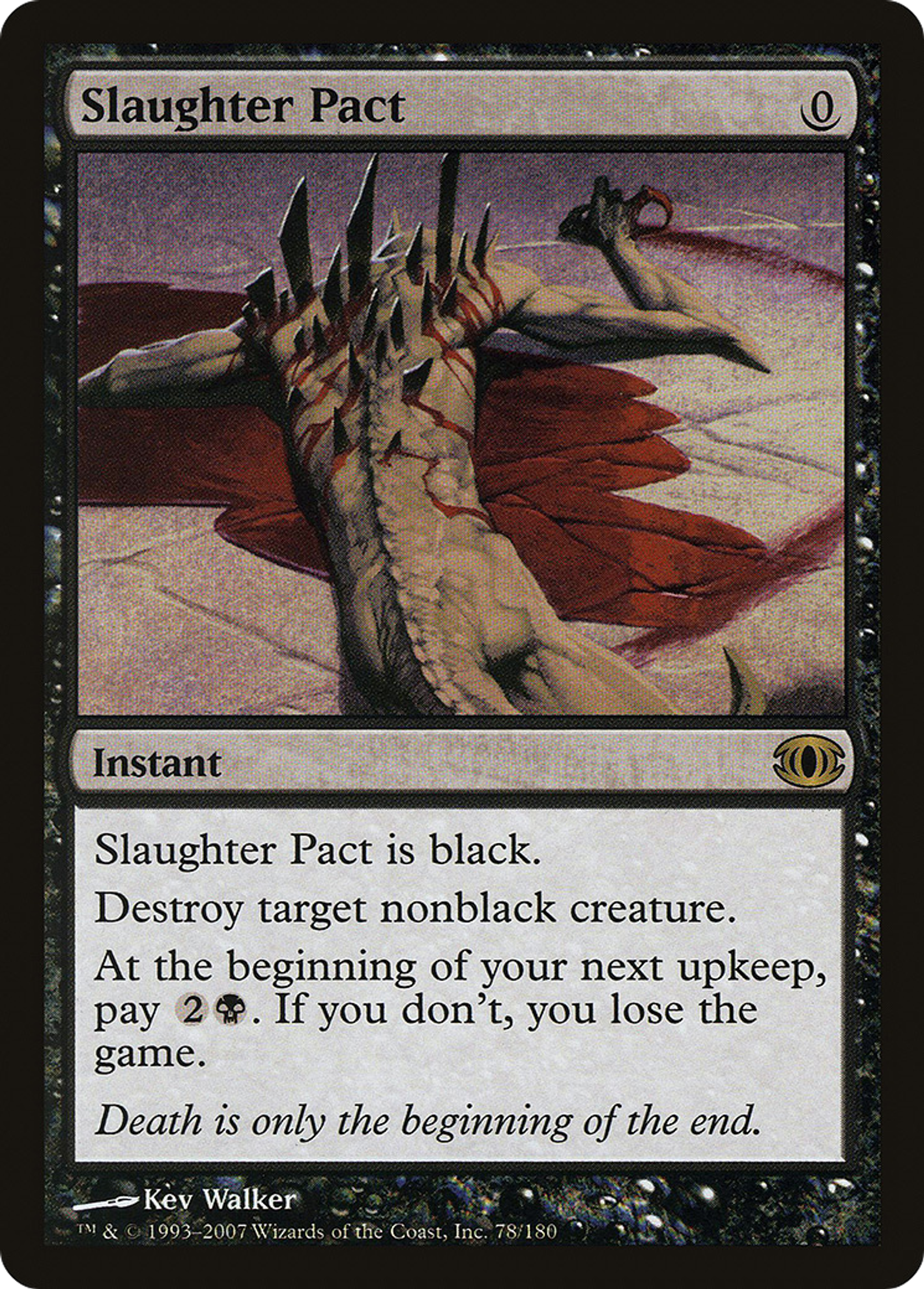 Slaughter Pact — Future Sight — Magic: The Gathering