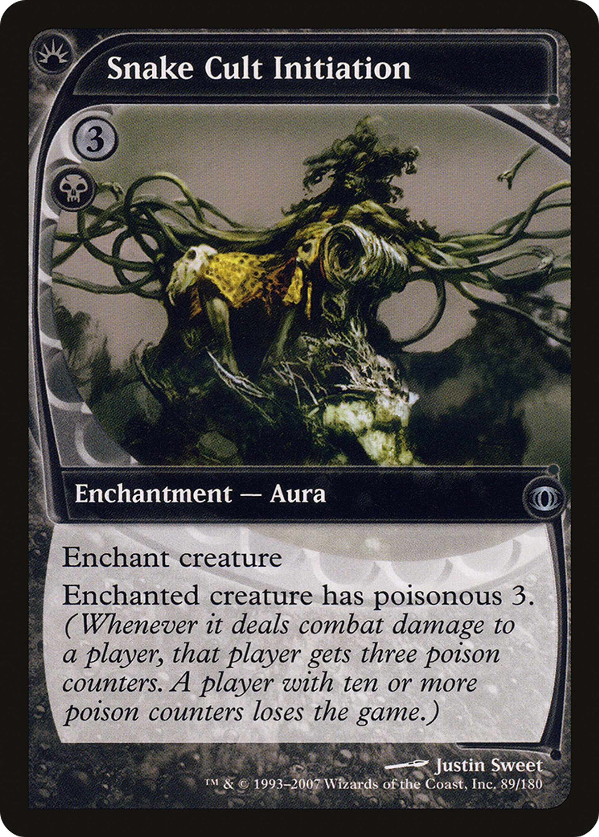 Initiation du Culte du serpent — Future Sight — Magic: The Gathering