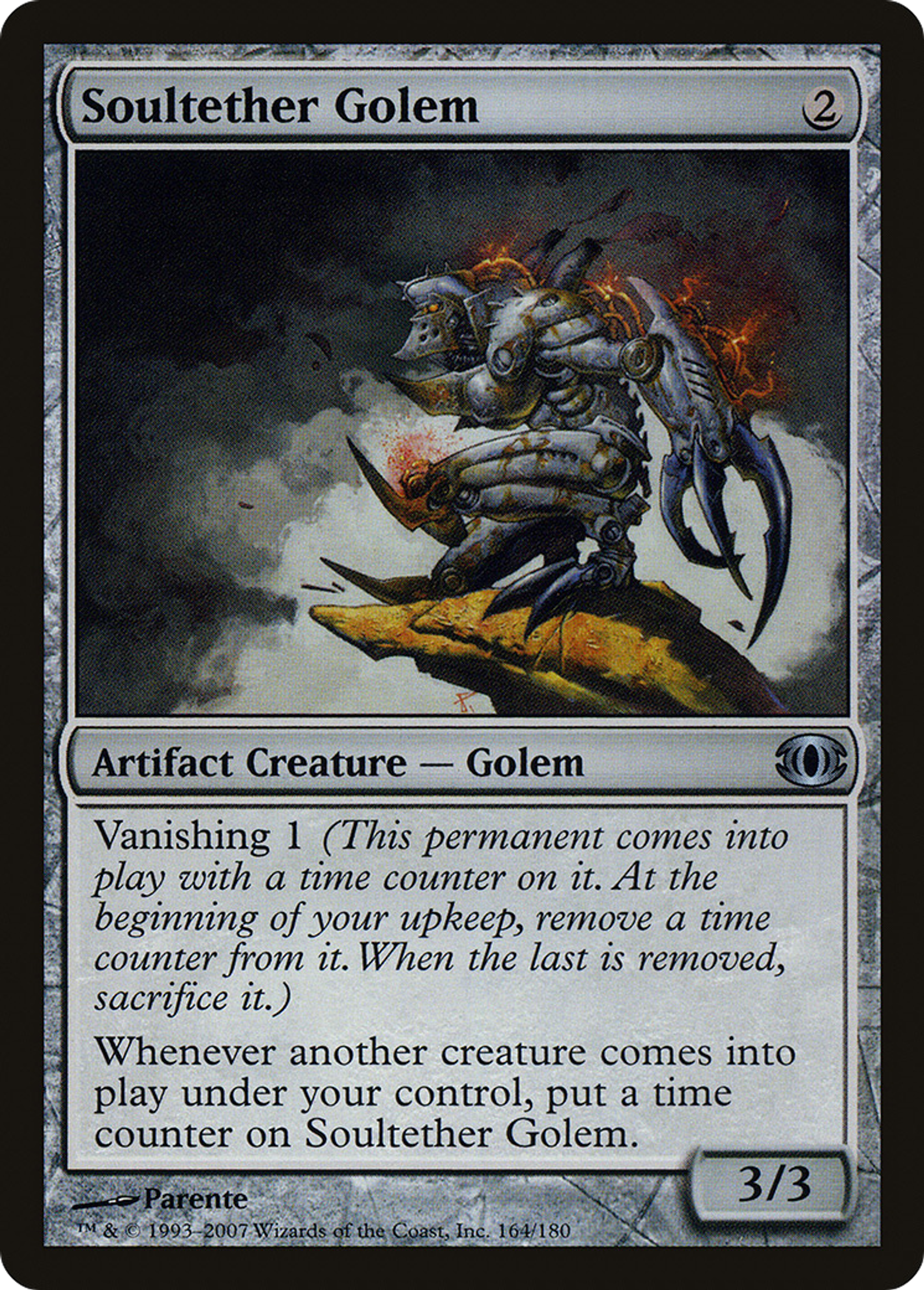 Soultether Golem — Future Sight — Magic: The Gathering