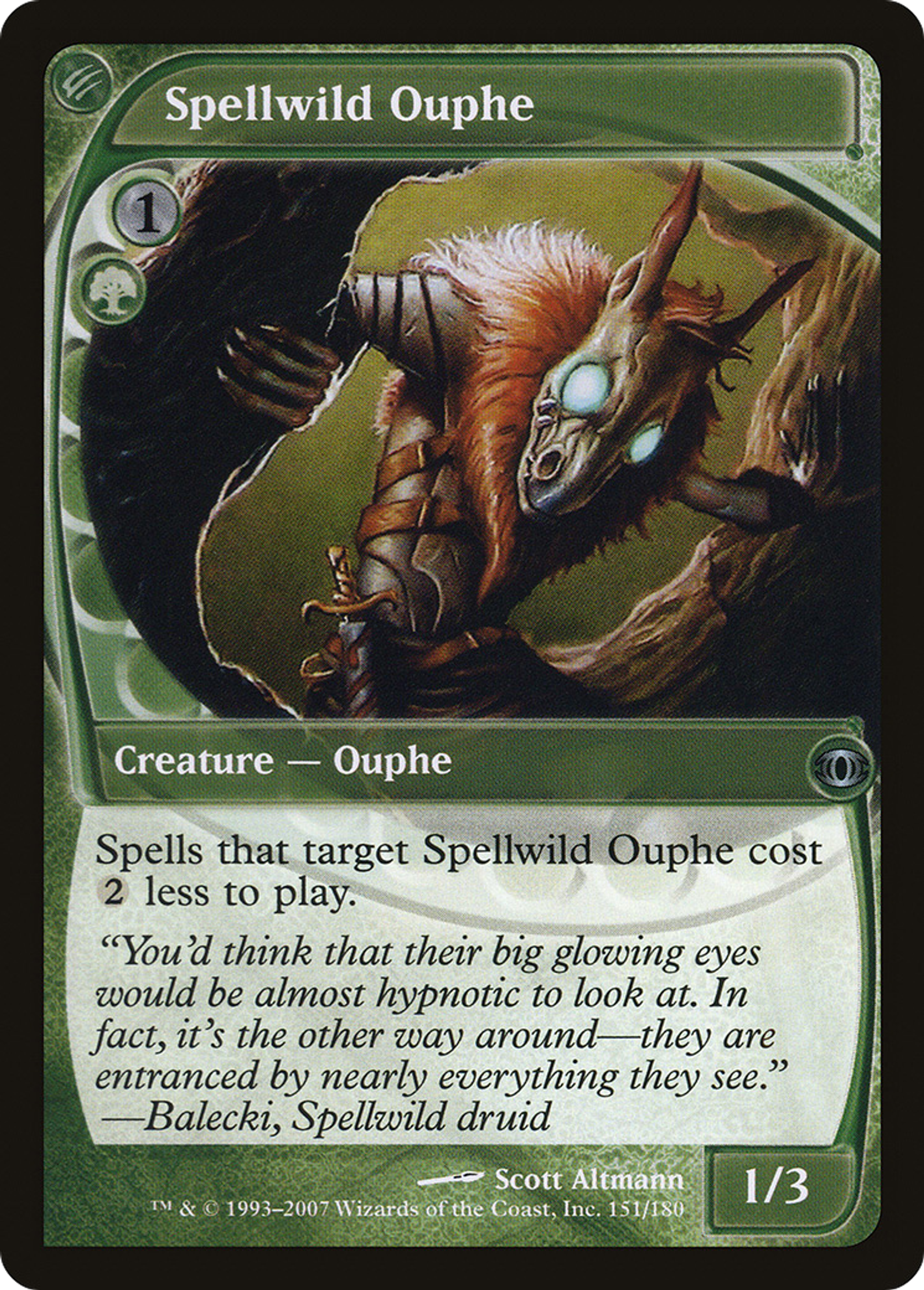 Spellwild Ouphe — Future Sight — Magic: The Gathering