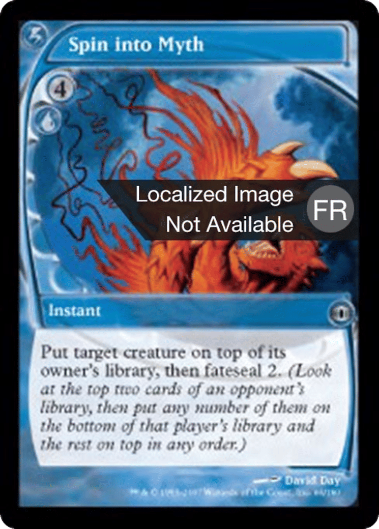 Tissage de mythe — Future Sight — Magic: The Gathering