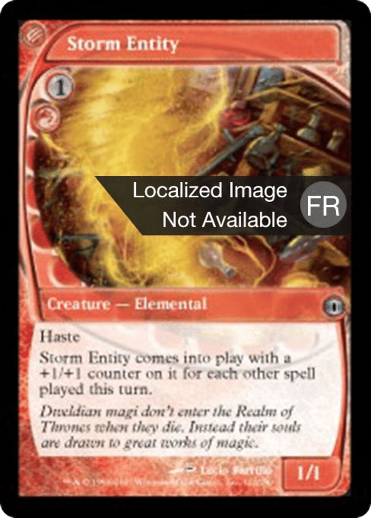 Entité d'orage — Future Sight — Magic: The Gathering