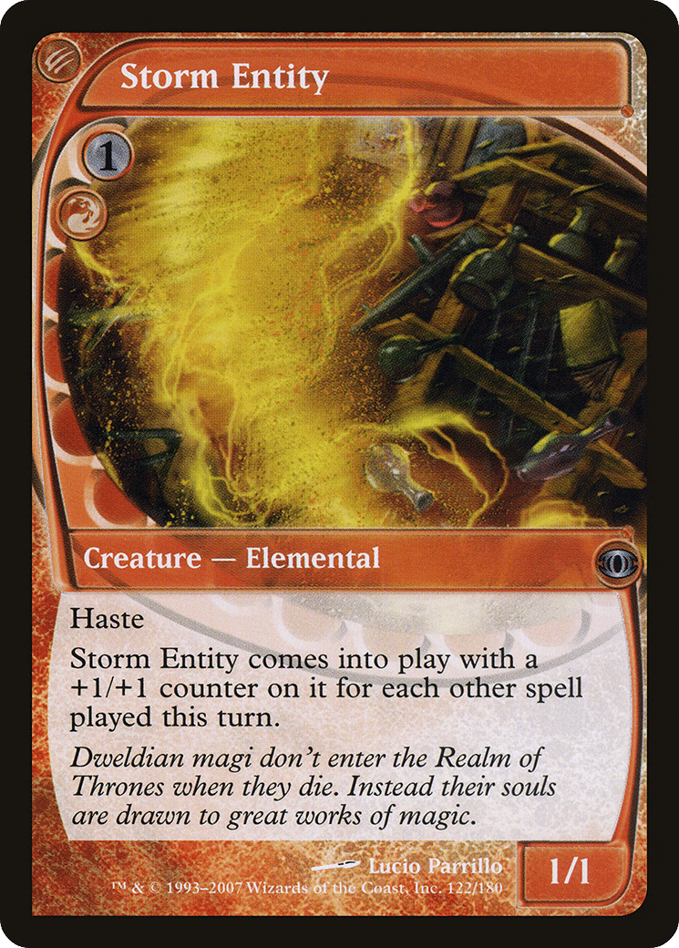 Storm Entity — Future Sight — Magic: The Gathering