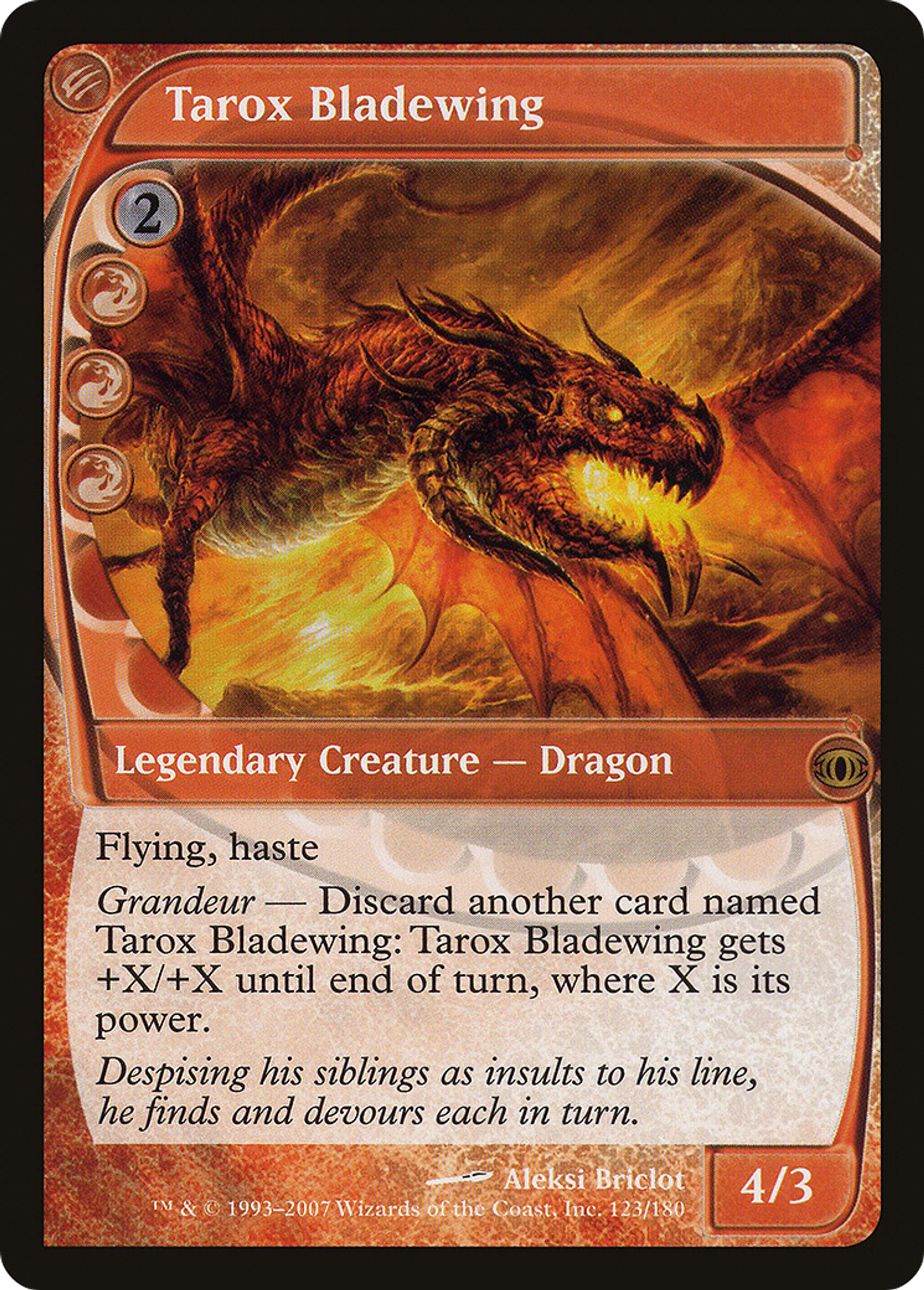 Tarox Ailelame — Future Sight — Magic: The Gathering