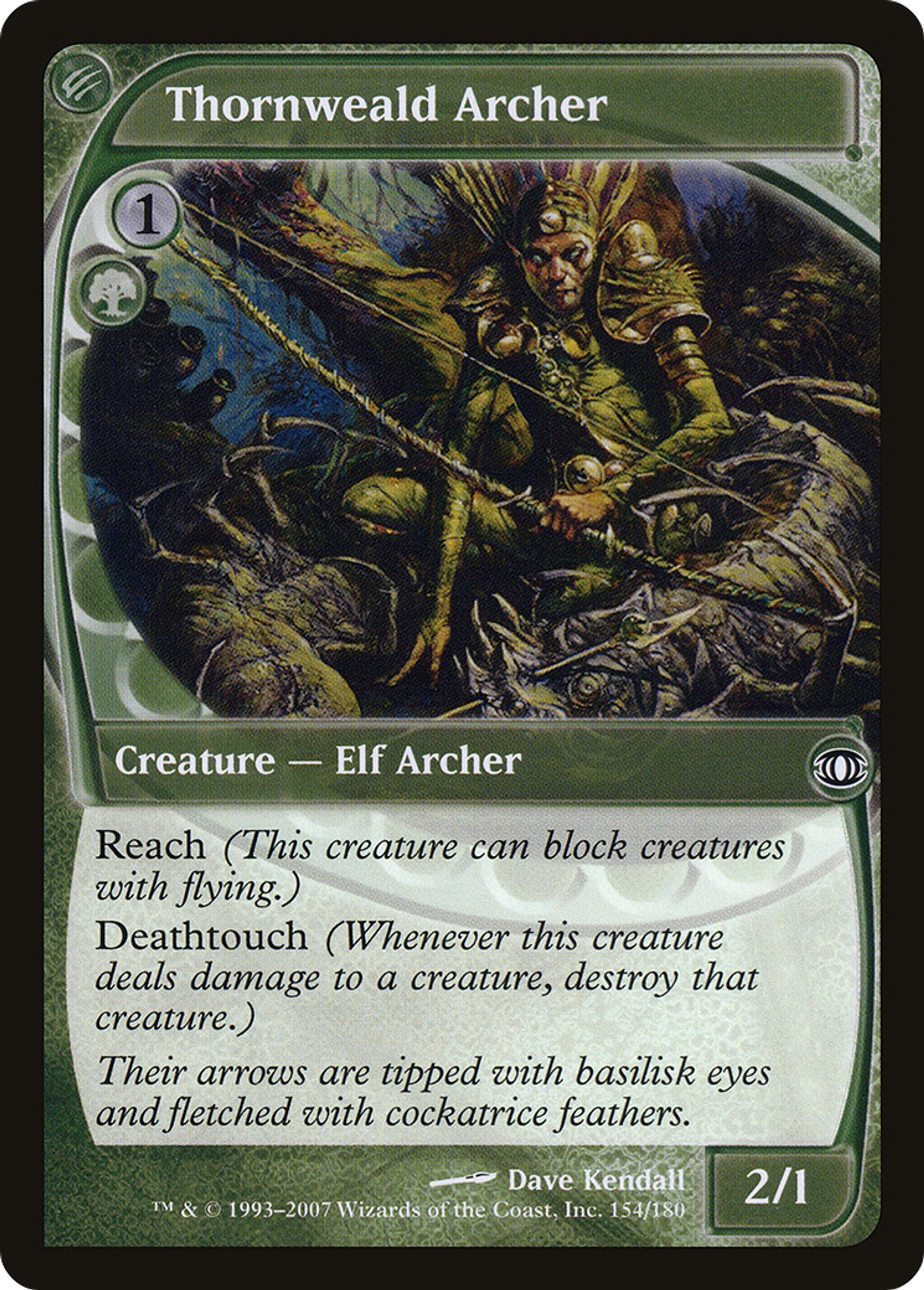 Archer de Sylvépine — Future Sight — Magic: The Gathering