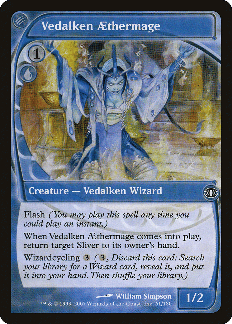 Vedalken Aethermage — Future Sight — Magic: The Gathering