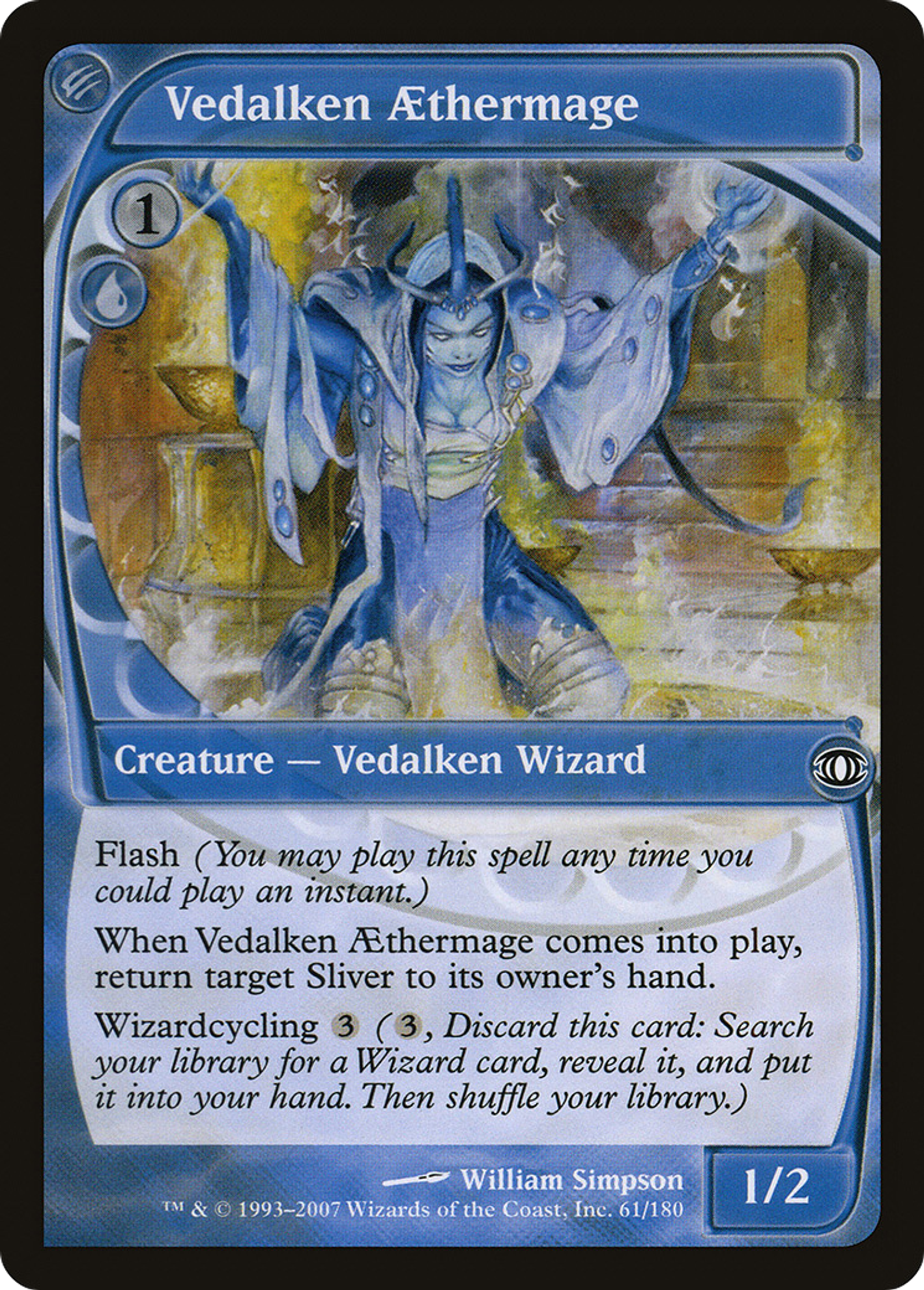 Æthermage vedalken — Future Sight — Magic: The Gathering