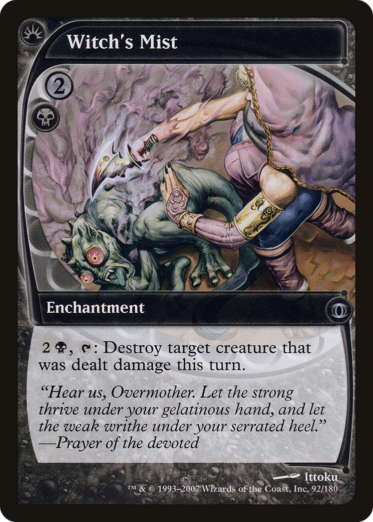 Witch's Mist — Future Sight — Magic: The Gathering